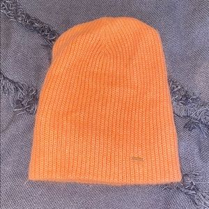 Free people coral beanie